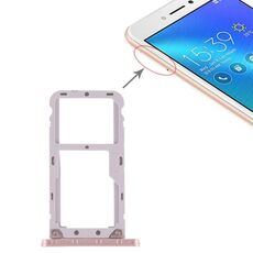 Vassoio scheda SIM + vassoio scheda SIM / vassoio scheda micro SD per Asus Zenfone Live ZB501KL (oro)