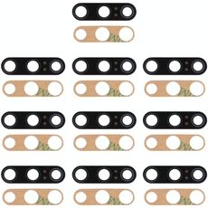 10 PCS Obiettivo e adesivo per fotocamera posteriore per Xiaomi Mi 9 SE (nero)