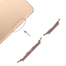 Per tasti laterali OPPO A37 (oro)