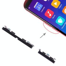 Per tasti laterali OPPO R11s (nero)