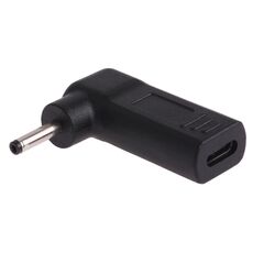 Connettore adattatore a gomito da USB-C / Type-C femmina a 3,0 x 1,1 mm maschio
