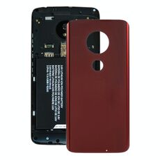 Coperchio posteriore della batteria per Motorola Moto G7 Plus (rosso)