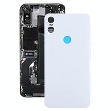 Coperchio posteriore della batteria per Motorola One (P30 Play) (bianco)