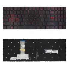 Tastiera USA con retroilluminazione per Lenovo Legion Y520 Y520-15IKB Y720 Y720-15IKB R720 R720-15IKB (nero)
