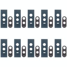 Obiettivo della fotocamera posteriore da 10 PC per Motorola Moto G4 Plus