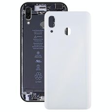 Cover posteriore batteria per Galaxy A30 SM-A305F/DS, A305FN/DS, A305G/DS, A305GN/DS (bianco)