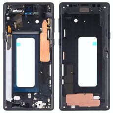 Cornice centrale per Samsung Galaxy Note9 SM-N960F/DS, SM-N960U, SM-N9600/DS con tasti laterali (nero)