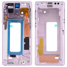Per Samsung Galaxy Note9 SM-N960F/DS, SM-N960U, SM-N9600/DS Cornice con cornice centrale con tasti laterali (viola)