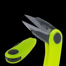 Acciaio inossidabile a forma di gambero Uso di pesce Forbici Accessori Pieghevole Linea di pesca Tagliatore di taglio Forbice da pesca Attrezzatura (verde)