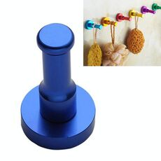 Colore Personalità Spazio Alluminio Gancio rotondo Gancio singolo Cucina Colore Appendiabiti No ruggine (blu scuro)