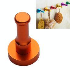 Colore Personalità Spazio Alluminio Gancio rotondo Gancio singolo Cucina Colore Appendiabiti No ruggine (arancione)