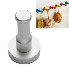 Colore Personalità Spazio Alluminio Gancio rotondo Gancio singolo Cucina Colore Appendiabiti No Ruggine (Argento)