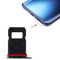 Per vassoio scheda SIM OnePlus 7 Pro + vassoio scheda SIM (grigio)
