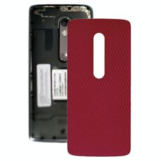 Coperchio posteriore della batteria per Motorola Moto X Play XT1561 XT1562 (rosso)