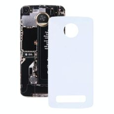 Coperchio posteriore della batteria per Motorola Moto Z (bianco)