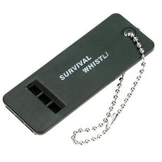 Fischietto di sopravvivenza multi-audio portatile da esterno da 10 PC (verde militare)
