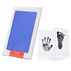 Impronta per impronte per bambini non tossico Impronta Impronta souvenir Regali giocattoli argillosi per neonati (cielo blu)