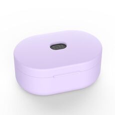 Custodia protettiva per scatola di ricarica in silicone per Xiaomi Redmi AirDots / AirDots S / AirDots 2 (viola)