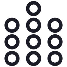 Per OPPO F7 / A3 Obiettivo per fotocamera posteriore da 10 pezzi
