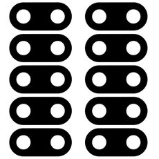 Per OPPO R17 Obiettivo per fotocamera posteriore da 10 pezzi