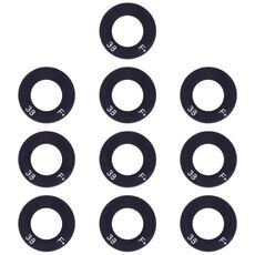 Per OPPO A83 Obiettivo per fotocamera posteriore da 10 pezzi