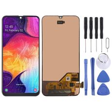 Schermo LCD originale Super AMOLED per Galaxy A40 SM-A405F/DS, SM-A405FN/DS, SM-A405FM/DS con digitalizzatore assemblaggio completo (nero)
