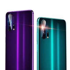 2pcs mocolo 0.15mm 9H 2.5D Round Edge Fotocamera posteriore con lente in vetro temperato per Huawei Honor 20 pro