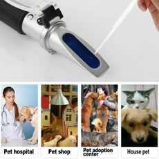 Pet Dog Cat Siero Protein Protein Plasma Hemoglobin Tester Tester Urina Specific Gravity RZ126