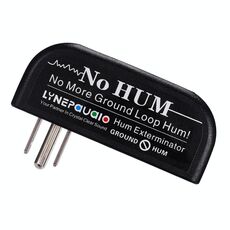 LINEPAUDIO B983 AC Ground Circuit No-Hum Buzz Eliminator, Spina USA (Nero)