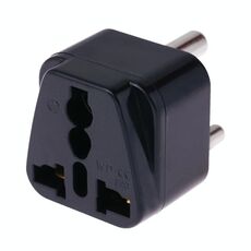 Presa universale portatile per caricabatteria da viaggio (nero)
