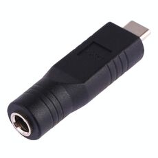 Connettore adattatore da 5,5 x 2,1 mm femmina a USB-C / tipo C maschio