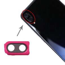 Per copriobiettivo fotocamera Vivo X23 (rosa rossa)