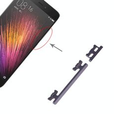 Pulsante di accensione e pulsante di controllo del volume per Xiaomi Mi 5 (grigio)