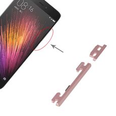 Pulsante di accensione e pulsante di controllo del volume per Xiaomi Mi 5 (oro)