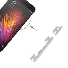 Pulsante di accensione e pulsante di controllo del volume per Xiaomi Mi 5 (argento)