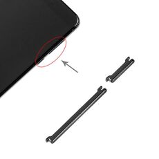 Pulsante di accensione e pulsante di controllo del volume per Xiaomi Mi 6 (nero)