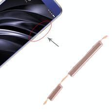 Pulsante di accensione e pulsante di controllo del volume per Xiaomi Redmi 6A / Redmi 6 (oro)