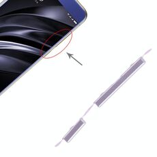 Pulsante di accensione e pulsante di controllo del volume per Xiaomi Redmi 6A / Redmi 6 (argento)