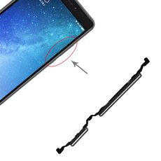 Pulsante di accensione e pulsante di controllo del volume per Xiaomi Max 2 (nero)