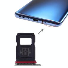 Per vassoio scheda SIM OnePlus 7 Pro + vassoio scheda SIM (grigio)