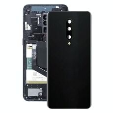 Per OnePlus 7 Pro Cover posteriore della batteria con obiettivo della fotocamera (nero)