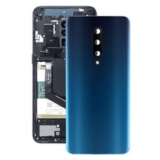 Per OnePlus 7 Pro Cover posteriore della batteria con obiettivo della fotocamera (blu)