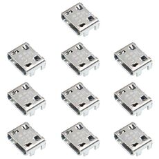 10pcs connettore della porta di ricarica per Galaxy Ace 4 Duos G130H G318 G310HN G313F G313H G313HD G313HN G313HU