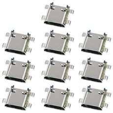 Connettore porta di ricarica da 10 pezzi per Galaxy J7 (2015) / J700 / J700F / J7 (2016) / J710 / J710F / J5 (2016) / J510