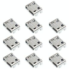 10pcs connettore porta di ricarica per Galaxy Trend Lite I739 I759 S6810 I9128 S5300 S7390