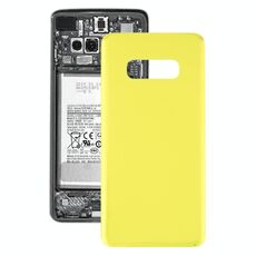 Cover posteriore batteria originale per Galaxy S10e SM-G970F/DS, SM-G970U, SM-G970W (giallo)