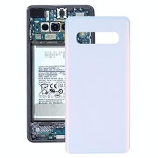 Cover posteriore batteria originale per Galaxy S10 SM-G973F/DS, SM-G973U, SM-G973W (bianca)