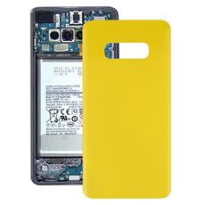 Per Galaxy S10e SM-G970F/DS, SM-G970U, SM-G970W Coperchio batteria posteriore (giallo)