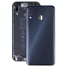 Cover posteriore batteria per Galaxy A30 SM-A305F/DS, A305FN/DS, A305G/DS, A305GN/DS (nero)