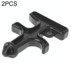 2 PCS Outdoor Emergenza Forte Autodifesa Protezione Personale Strumento di Sicurezza Trapano Stinger per Donne (Nero)
